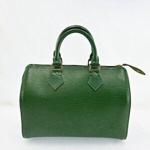 LOUIS VUITTON Epi Speedy 25 Hand Bag bsj746-110825